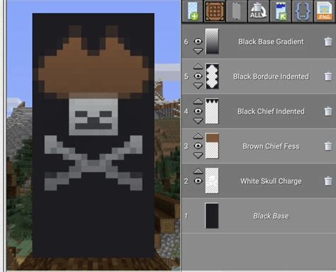 3+ Minecraft Skull Banner Design - Chris Shepherd Climbing