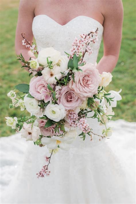 Blush Bridal Bouquet | Blush bridal bouquet, Bridal bouquet flowers ...