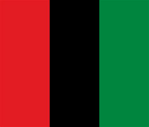 Red, Black, Green Vertical Pan African Flag (Large Repeat) fabric ...