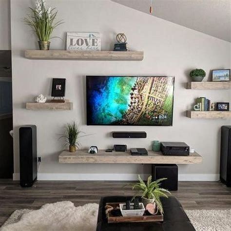 30+ Living Room Shelves Around Tv – DECOOMO