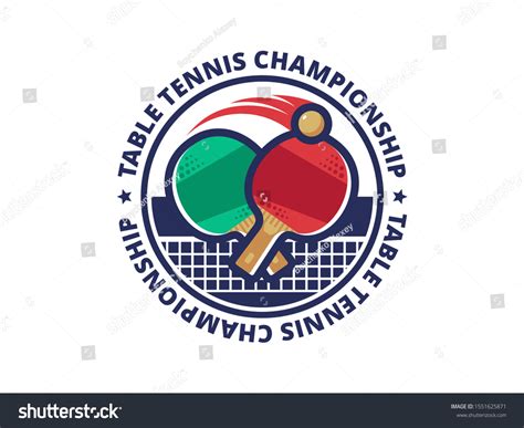 Table Tennis Ping Pong Championship Vector Stock Vector (Royalty Free ...