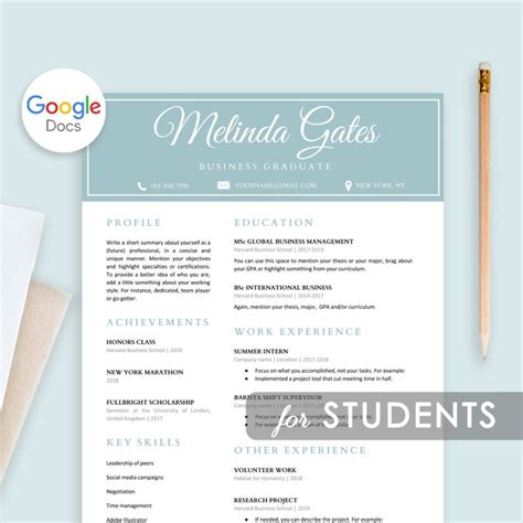 Cute Templates For Google Docs