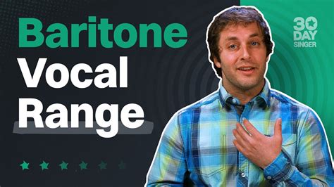 What Is: Baritone Vocal Range? | 30 Day Singer - YouTube