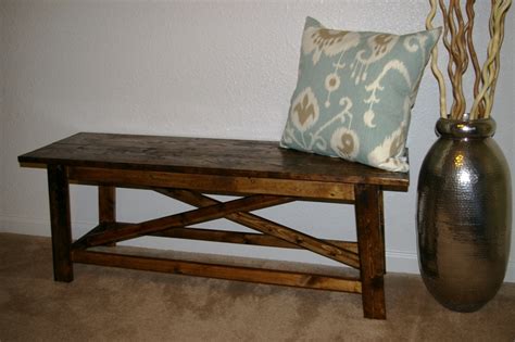 Ana White | Rustic Bench - DIY Projects