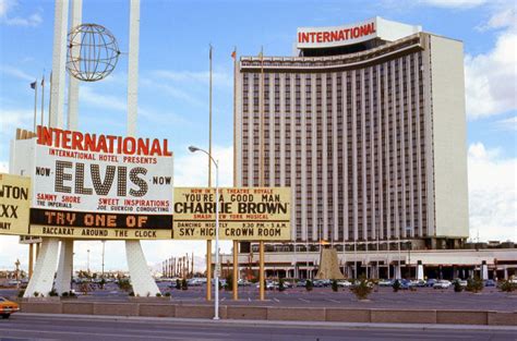 Vintage Las Vegas — International Hotel presents Elvis. Las Vegas,...