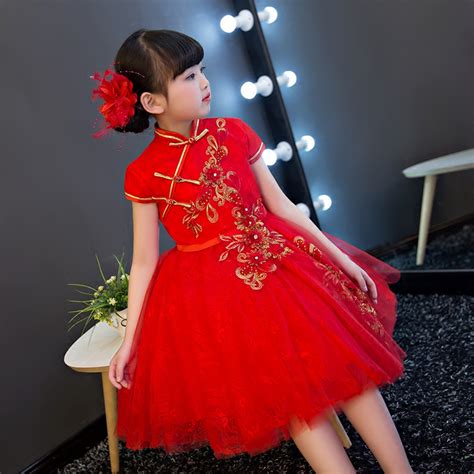 Fashion 7 | 2017New Chinese Traditional Baby Girls Chi-Pao Cheongsam ...