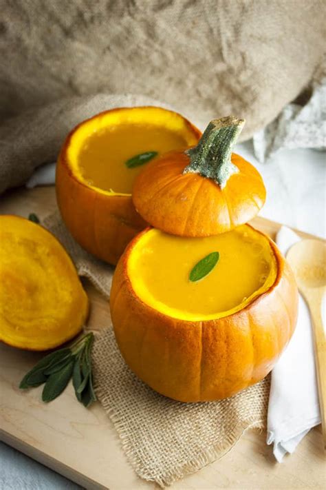 Pumpkin Squash Soup with Sage - Home Sweet Jones