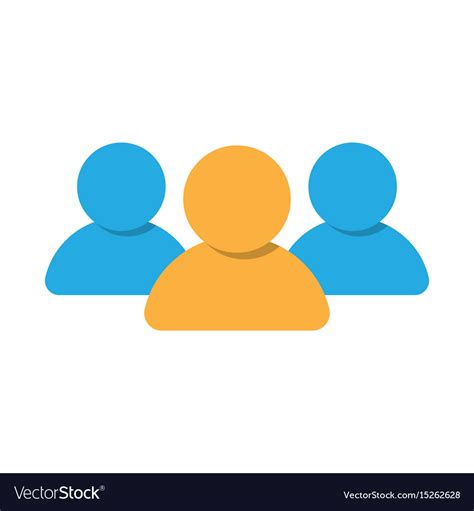 Group people icon Royalty Free Vector Image - VectorStock