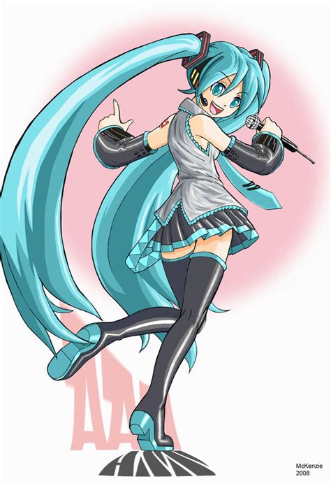 Hatsune Miku Fan Art by RedShoulder on DeviantArt