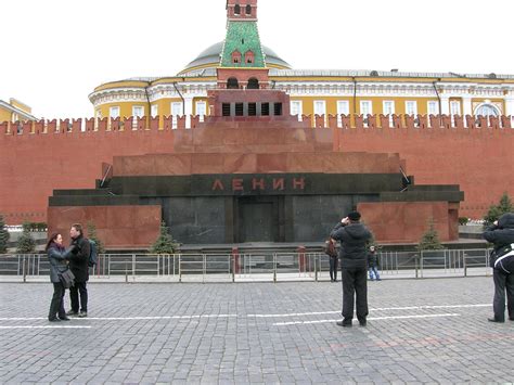 Lenin-Mausoleum in Moskau zurzeit geschlossen