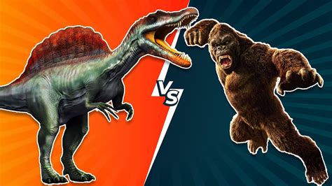 Master TOURNAMENT | King Kong VS Spinosaurus | Animal Revolt Battle ...