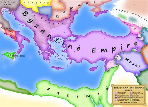 Byzantine Empire at 1025 A.D. made by me [2200x1600] : r/MapPorn