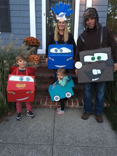 Lightening McQueen, Tow Mater, + Cars costumes | Cars halloween costume ...