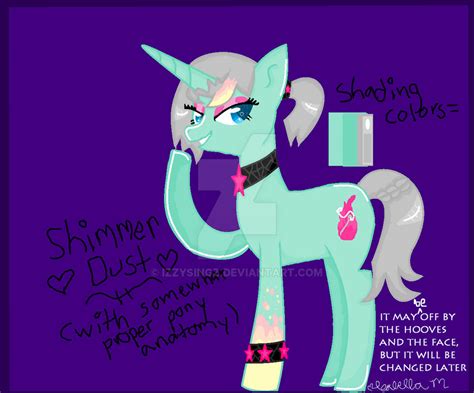 Shimmer Dust- my own by IzzySingz on DeviantArt