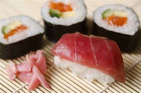 Japanese Hokki Gai Sushi stock photo. Image of meal, beautiful - 17454994