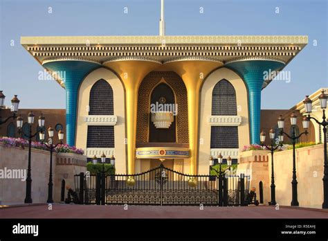 Oman, Muscat, Sultan Palace Stock Photo - Alamy