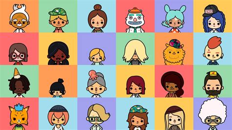 Toca boca characters - safeple