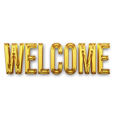 Welcome PNG Transparent Images