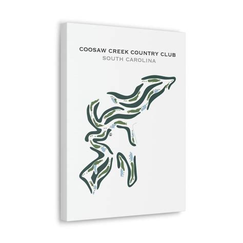 Buy the best printed golf course Coosaw Creek Country Club, South ...