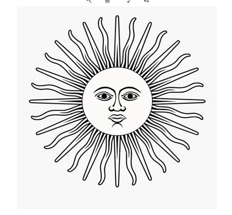 Argentina Sun SVG - Etsy