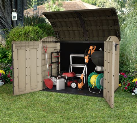 Keter Store-It Out Ultra Outdoor Plastic Garden Storage Bike Shed ...