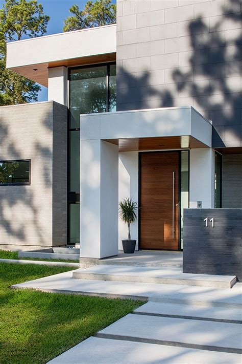 Contemporary Modern House Entrance Designs Exterior – TRENDECORS