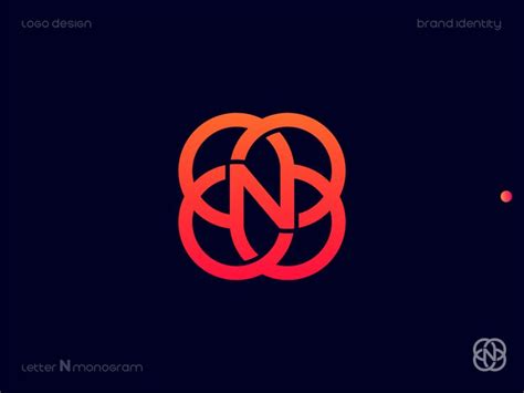 Letter N modern monogram logo by Showrov Creation on Dribbble in 2021 ...