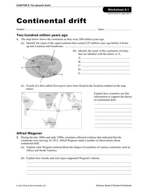 continental drift-activity ws (3) (1)