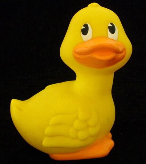 TYCO Sesame Street Ernie's Original Rubber Duckie Tub Toy Figure 4 1/4 ...