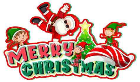 Santa Banners Clipart