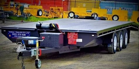 Tri-Axle Trailers – NOBLE TRAILER