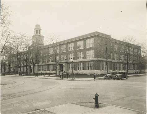 Ypsilanti High School and Central Grade School, 1936 | Ann Arbor ...