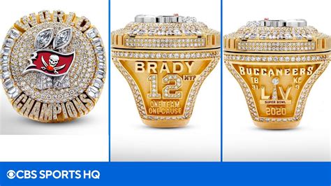 Tom Brady and Buccaneers Get 319 Diamond Super Bowl Rings | CBS Sports ...