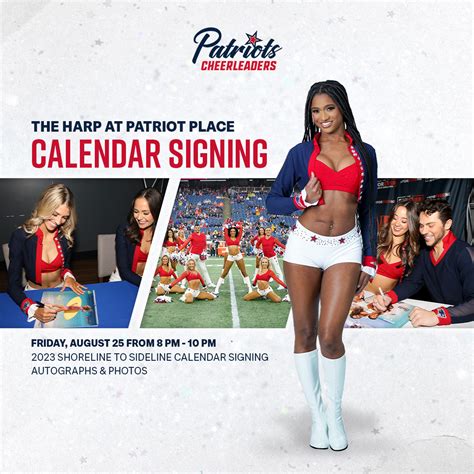 The Harp – Patriots Cheerleaders Calendar Signing | Patriot Place