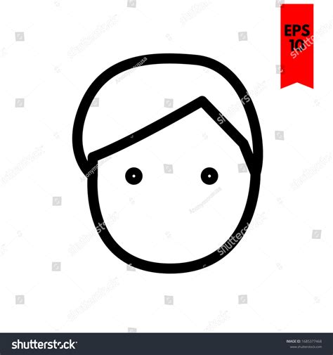 Illustration People Flat Icon Stock Vector (Royalty Free) 1685377468