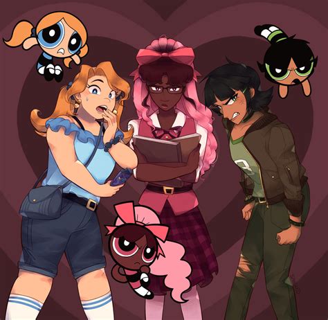 The Powerpuff Girls by Sangled on DeviantArt