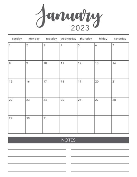 Printable Calendars Monthly 2023 - Print Calendar 2023