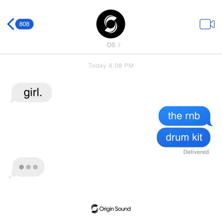 girl. - the rnb drum kit: Rnb Sample Pack by Origin Sound | Splice