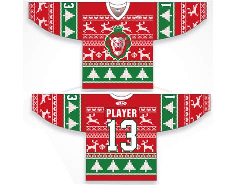 Behold the Reading Royals ugly Christmas sweater jerseys (Photo ...