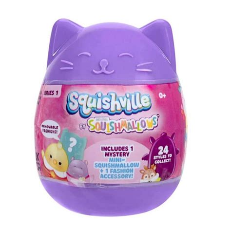 Squishmallows Squishville Mystery Egg with Fashion Accessory - Walmart ...