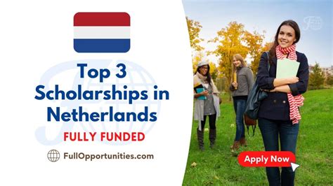 Top 3 Full Scholarships in Netherlands Full Scholarships - Scholarships