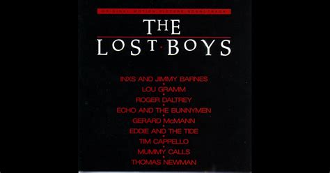 The Lost Boys (Original Motion Picture Soundtrack) by Various Artists ...