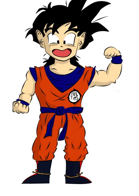 Kid Gohan (Piccolo Training) by xpredatorial on DeviantArt