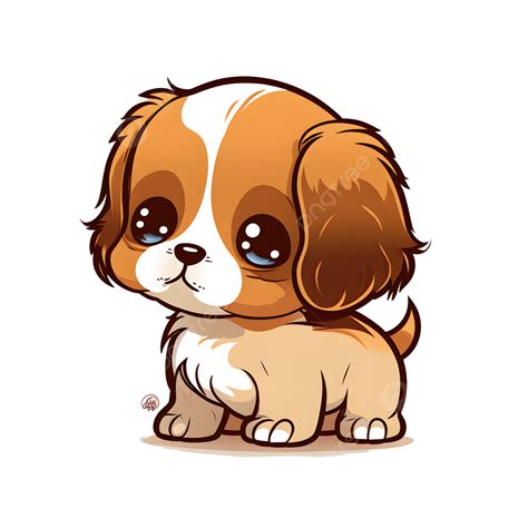 Cute Puppy Sticker Cartoon Dog, Dog Clipart, Cute Clipart, Cartoon ...