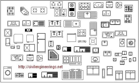 8 Images Kitchen Appliances Cad Blocks Free And View - Alqu Blog