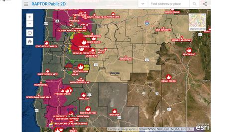 Oregon Wildfire Map 2024 - Map Of Counties Around London