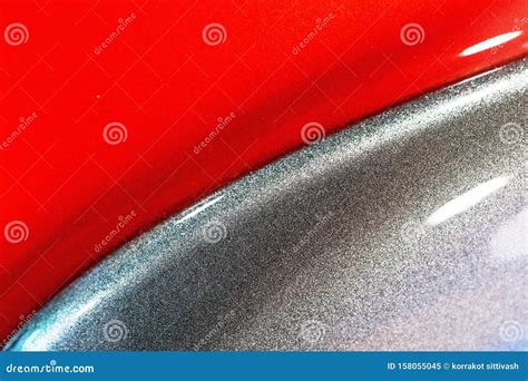 Red and Silver Metallic Car Paint Surface Wallpaper Background Stock ...