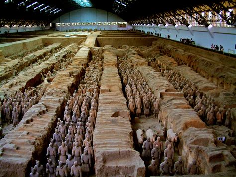 Explore The Terracotta Army Of Qin Shi Huang, The First Emperor Of ...