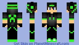 Neon Minecraft Skin