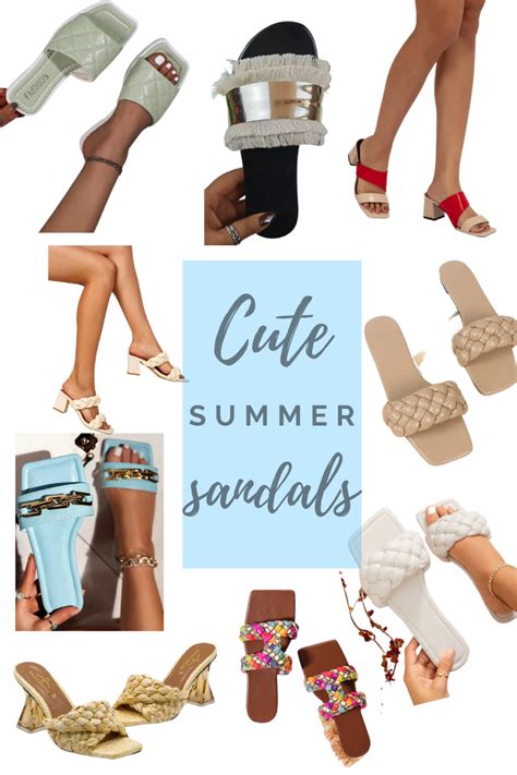 CUTE SUMMER SANDALS... - MY HAPPY PLACE